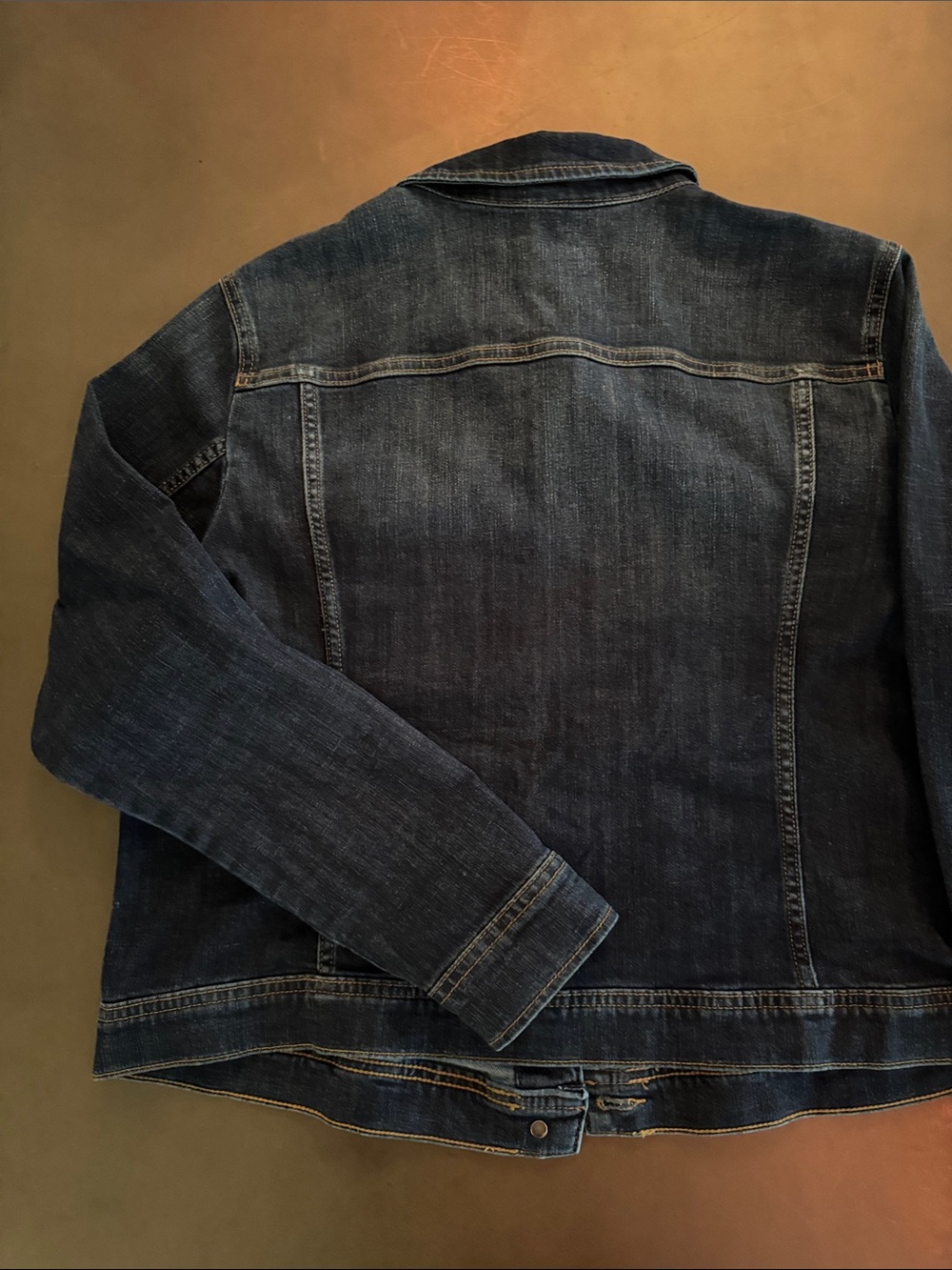 Caslon Denim Jacket in Dark Blue - Picture 6 of 7